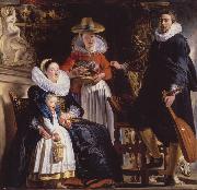 Jacob Jordaens, The Family of the Arist (mk08)